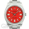 ROLEX ロレックス オイスターパーペチュアル 41 124300 コーラルレッド