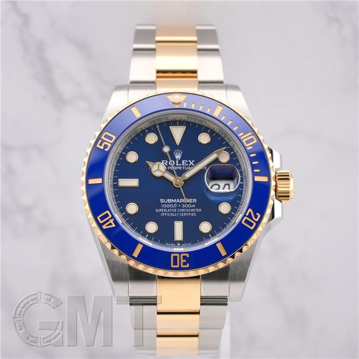 青　シルバー　金 中古)ROLEX ロレックス サブマリーナー デイト41 126613LB（商品ID