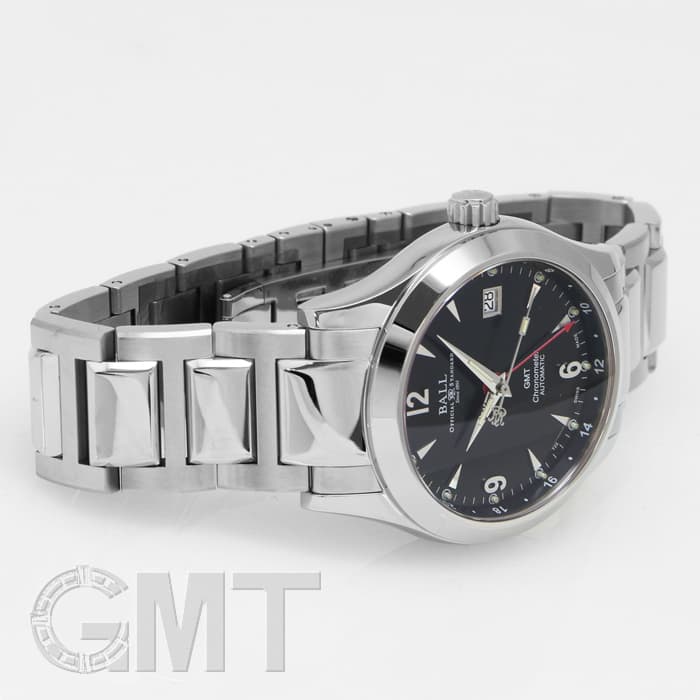 新品同様　未使用品　ボールウォッチ エンジニアII オハイオ GMT 腕時計 メンズ BALL WATCH GM1032C-S2CJ-BK 新品)BALL WATCH ボールウォッチ エンジニアII オハイオ GMT ブラック