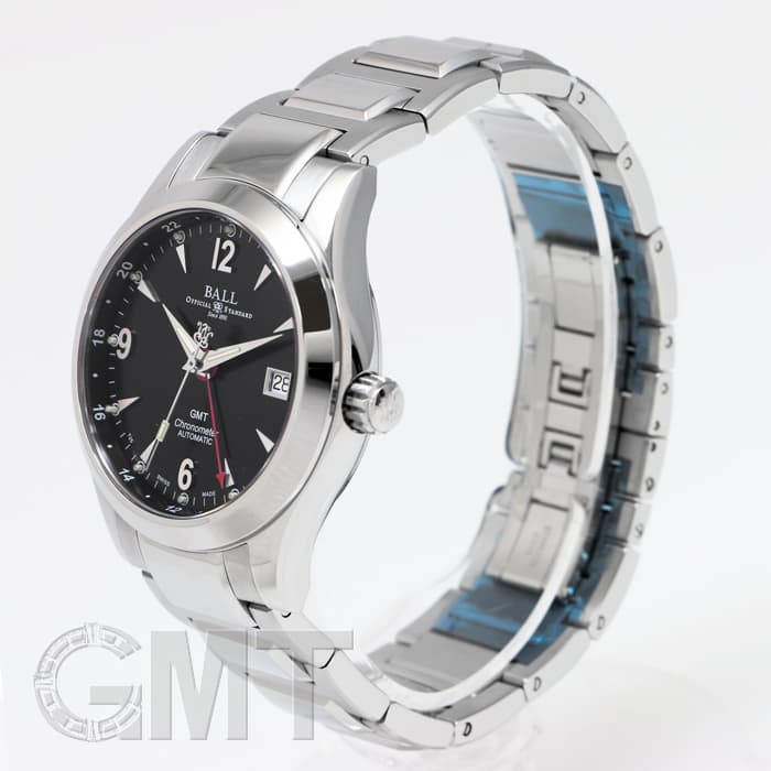 新品同様　未使用品　ボールウォッチ エンジニアII オハイオ GMT 腕時計 メンズ BALL WATCH GM1032C-S2CJ-BK 新品)BALL WATCH ボールウォッチ エンジニアII オハイオ GMT ブラック