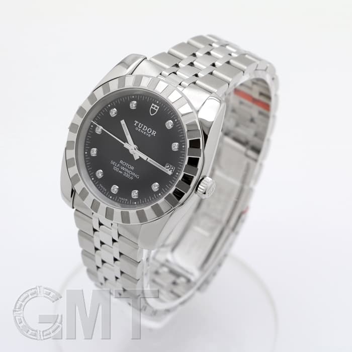 新品)TUDOR チューダー クラシックデイト 21010G ブラック 10P