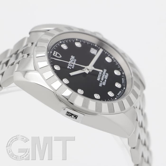 新品)TUDOR チューダー クラシックデイト 21010G ブラック 10P
