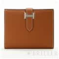 HERMES エルメス ベアン コンパクト エプソン ゴールド シルバー金具