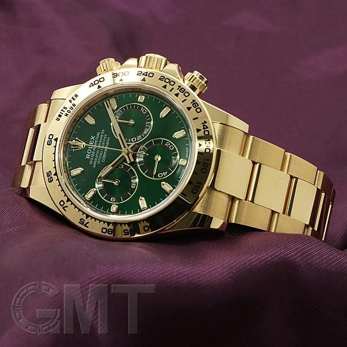 中古)ROLEX ロレックス デイトナ 116508 グリーン（商品ID