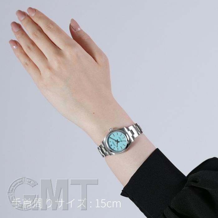 中古)ROLEX ロレックス オイスターパーペチュアル 277200 ターコイズ