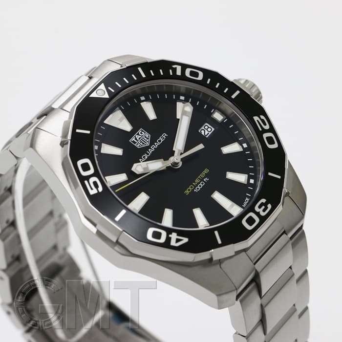 新品)TAG HEUER タグ・ホイヤー アクアレーサー 300M ブラック WAY111A 
