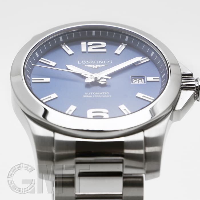 新品)LONGINES ロンジン コンクェスト L3.777.4.99.6 ブルー（商品ID