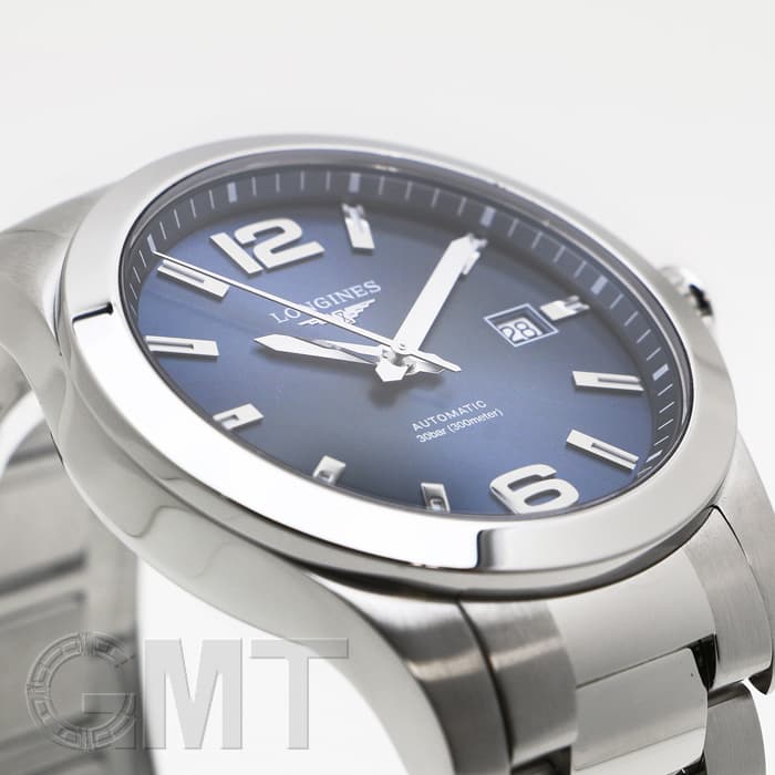 新品)LONGINES ロンジン コンクェスト L3.777.4.99.6 ブルー（商品ID