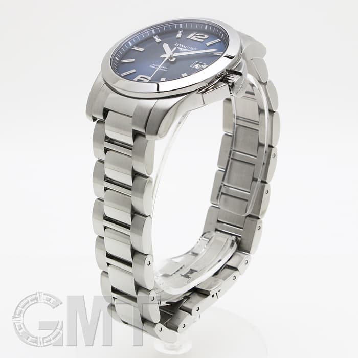LONGINES Conquest L3.777.4 ブルー メンズ　正規品 新品)LONGINES ロンジン コンクェスト L3.777.4.99.6 ブルー（商品ID