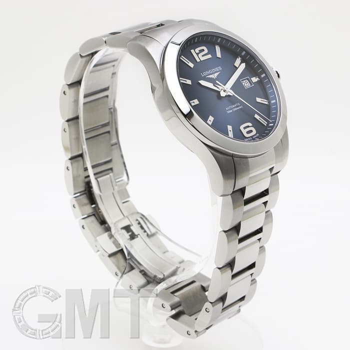 LONGINES Conquest L3.777.4 ブルー メンズ　正規品 コンクエスト [Conquest] 5年保証 ブルー L3.777.4.99.6 [並行