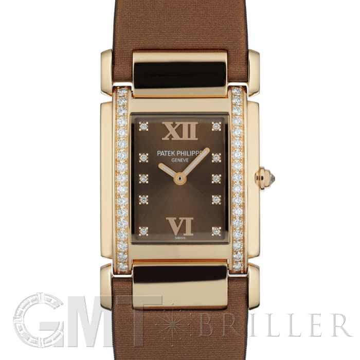 パテック・フィリップ♥トゥエンティー4 ローズゴールド 4920　レザーベルト 未使用)PATEK PHILIPPEパテック・フィリップ トゥエンティー4 ローズ