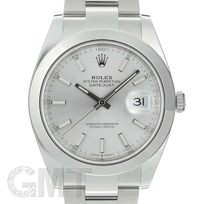 未使用)ROLEX ロレックス デイトジャスト 41 126300 シルバー ランダム