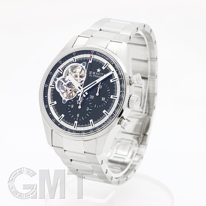 新品)ZENITH ゼニス エル・プリメロ クロノマスター オープン ブラック