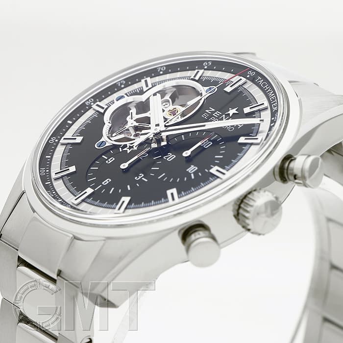 新品)ZENITH ゼニス エル・プリメロ クロノマスター オープン ブラック