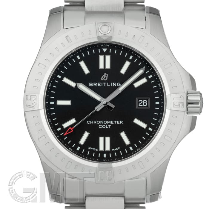 BREITLING ブライトリング コルト44 新品)BREITLING ブライトリング コルト 44 ボルケーノブラック A167B