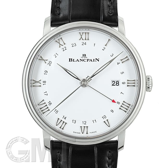 新品)BLANCPAIN ブランパン ヴィルレ GMT デイト ホワイト 6662-1127 
