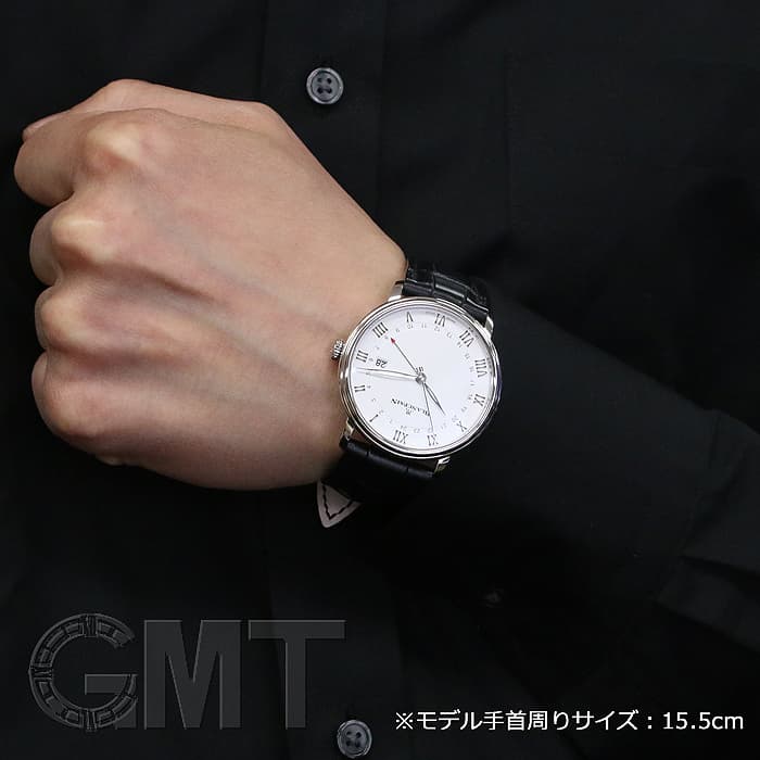 新品)BLANCPAIN ブランパン ヴィルレ GMT デイト ホワイト 6662