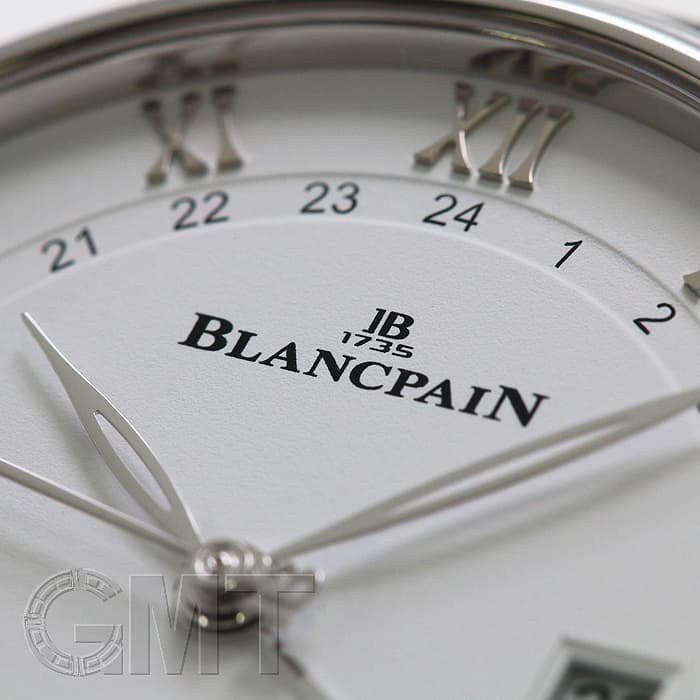 新品)BLANCPAIN ブランパン ヴィルレ GMT デイト ホワイト 6662-1127