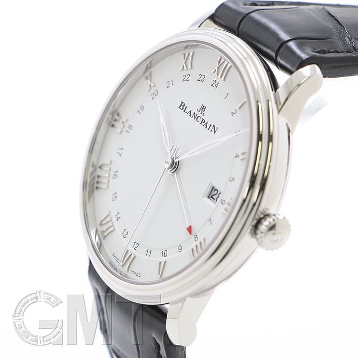 新品)BLANCPAIN ブランパン ヴィルレ GMT デイト ホワイト 6662-1127