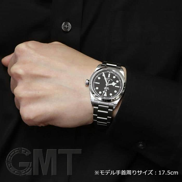 新品)TUDOR チューダー ヘリテージブラックベイ 36 ブラック 79500