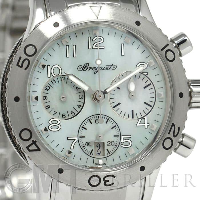 中古)BREGUET ブレゲ トランスアトランティック レディース 4820ST/59