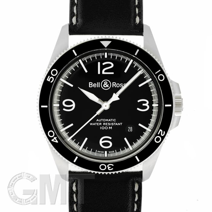 新品)BELL & ROSS ベル&ロス ヴィンテージ BR V2-92 BLACK STEEL