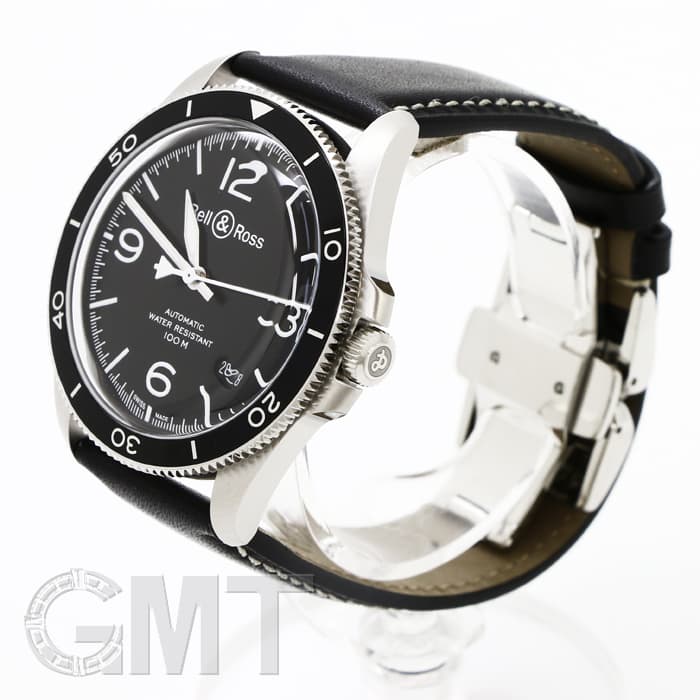 新品)BELL & ROSS ベル&ロス ヴィンテージ BR V2-92 BLACK STEEL