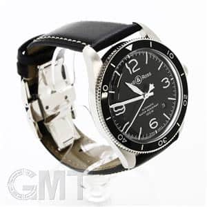 BELL & ROSS ベル&ロス ヴィンテージ BR V2-92 BLACK STEEL BRV292-BL-ST/SCA ブラック 41mm 革 メイン