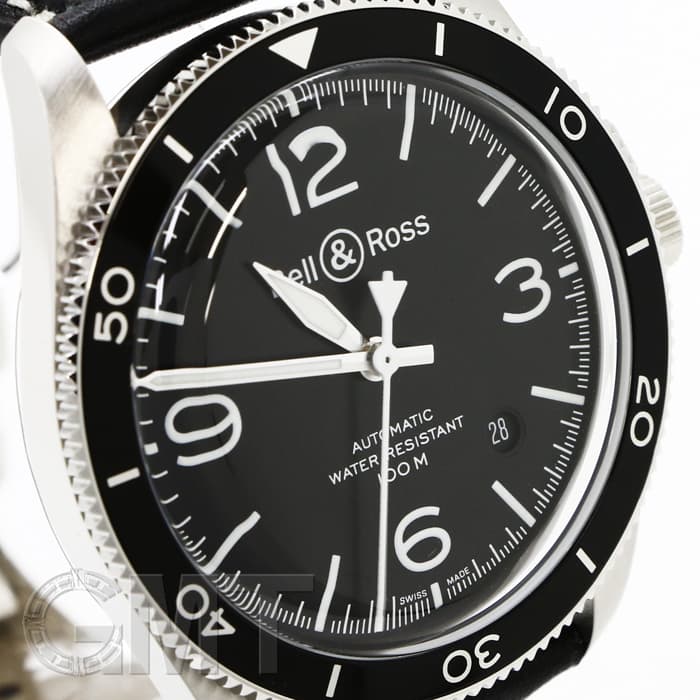 新品)BELL & ROSS ベル&ロス ヴィンテージ BR V2-92 BLACK STEEL