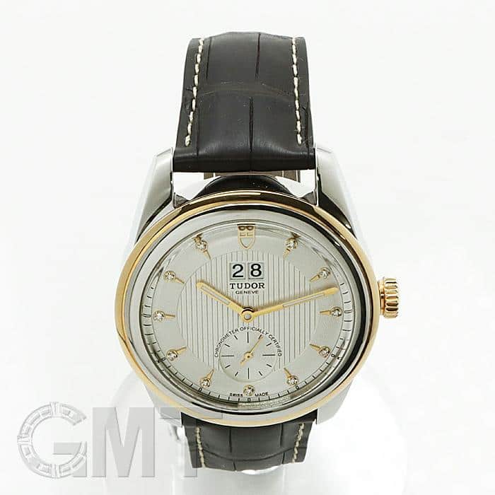 新品)TUDOR チューダー グラマー ダブルデイト 57103 シルバー 11P