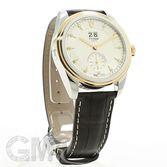 新品)TUDOR チューダー グラマー ダブルデイト 57103 シルバー 11P