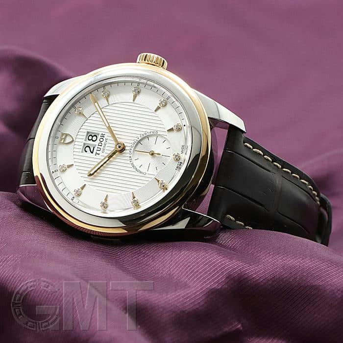 新品)TUDOR チューダー グラマー ダブルデイト 57103 シルバー 11P