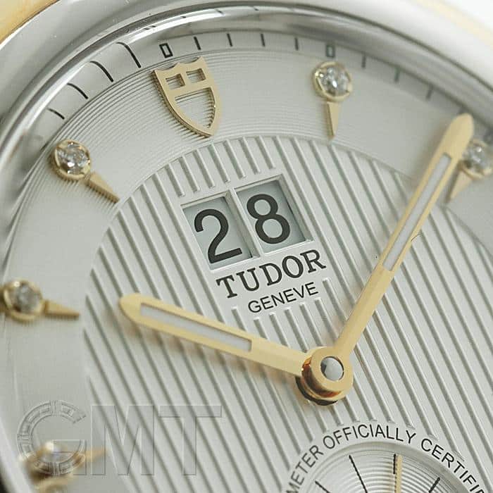 新品)TUDOR チューダー グラマー ダブルデイト 57103 シルバー 11P