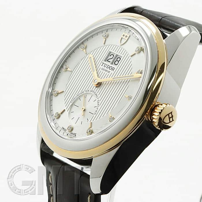 新品)TUDOR チューダー グラマー ダブルデイト 57103 シルバー 11P