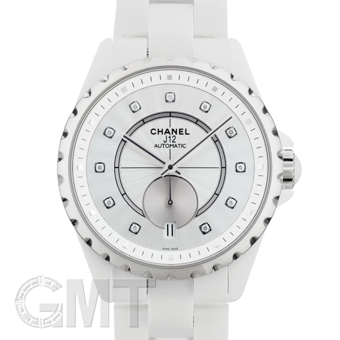 CHANEL H4345 J12-365 11P ダイヤモンド 腕時計 セラミック セラミック ユニセックス