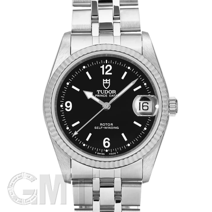 中古)TUDOR チューダー プリンス デイト 74034 ブラック（商品ID