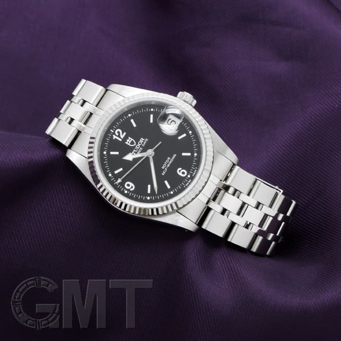 中古)TUDOR チューダー プリンス デイト 74034 ブラック（商品ID