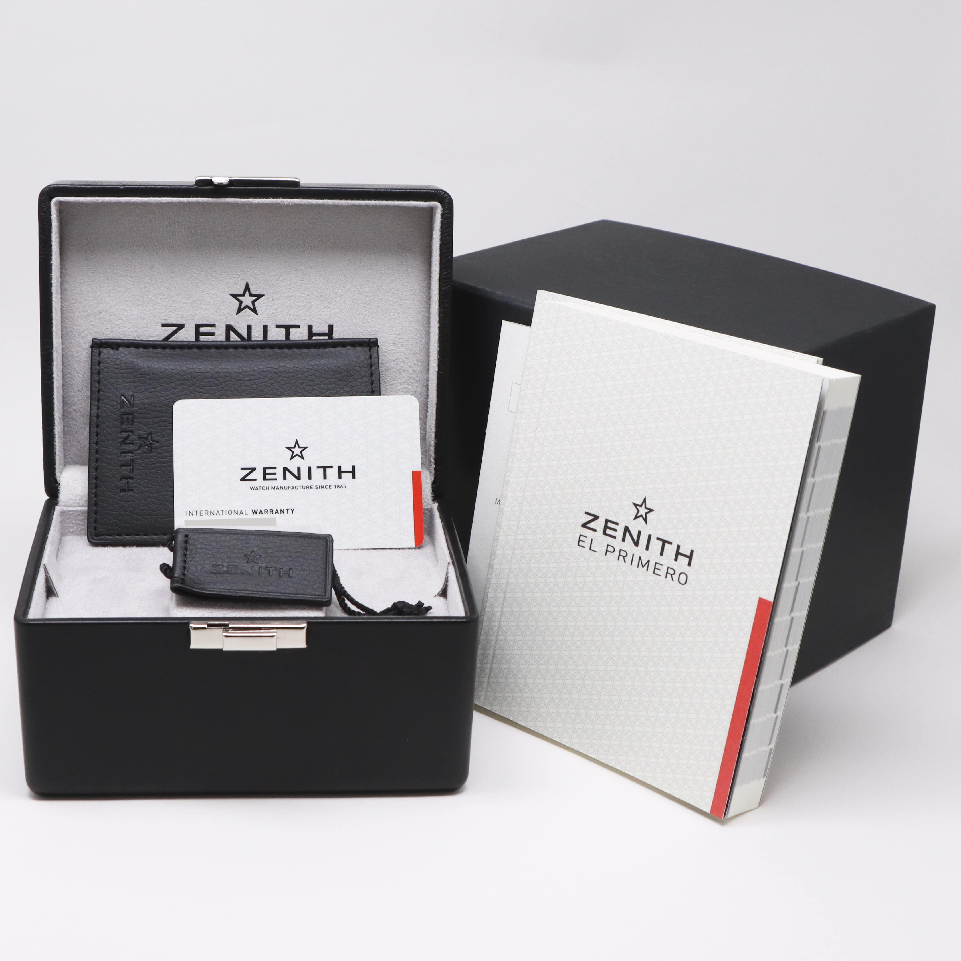 中古)ZENITH ゼニス エル・プリメロ クロノマスター オープン ブラック