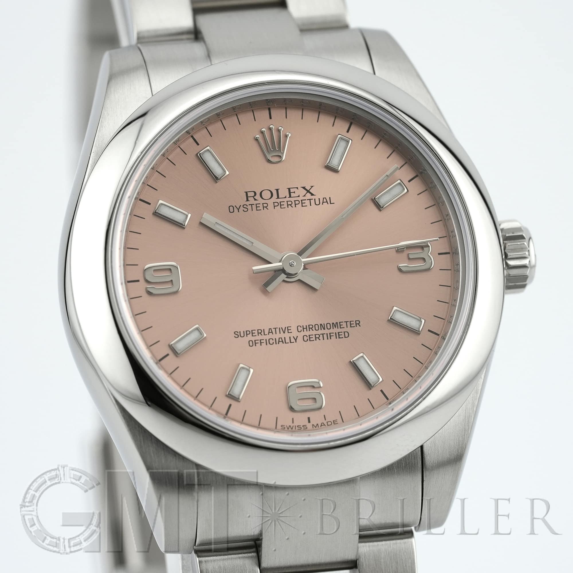 中古)ROLEX ロレックス オイスターパーペチュアル 177200 ピンク 369