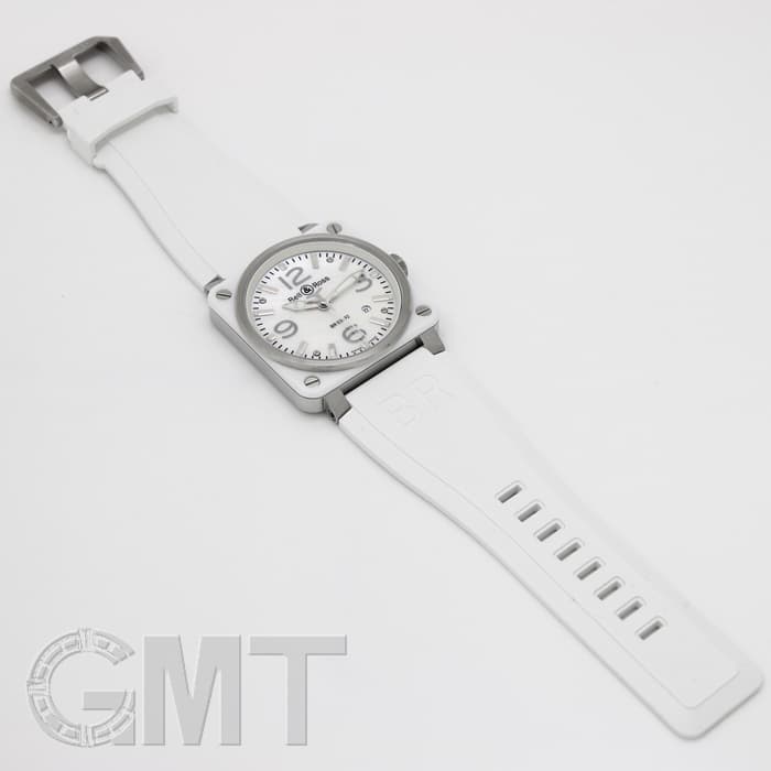 新品)BELL & ROSS ベル&ロス BR BR03-92 ホワイトセラミック ホワイト