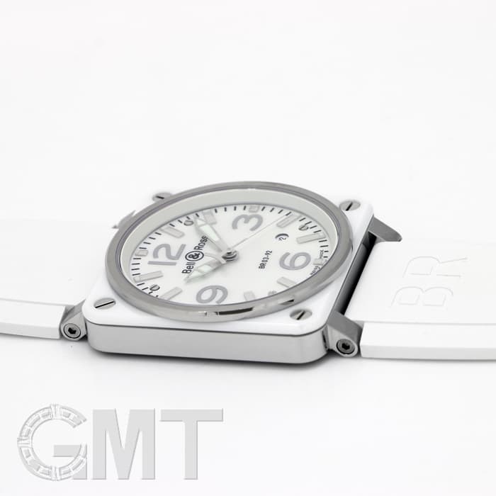 新品)BELL & ROSS ベル&ロス BR BR03-92 ホワイトセラミック ホワイト