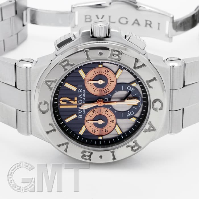 新品)BVLGARI ブルガリ ディアゴノ カリブロ303 DG42C14SWGSDCH（商品