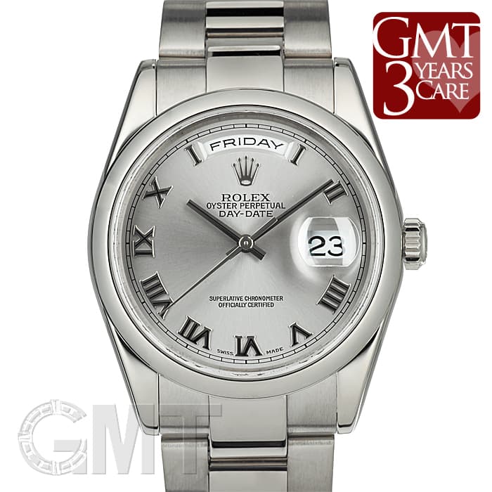 中古)ROLEX ロレックス デイデイト 118209 グレーローマ（商品ID