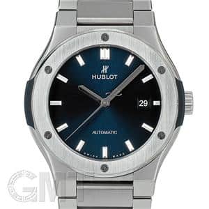 HUBLOT ウブロ クラシック フュージョン チタニウム ブルー 548.NX.7170.NX メイン