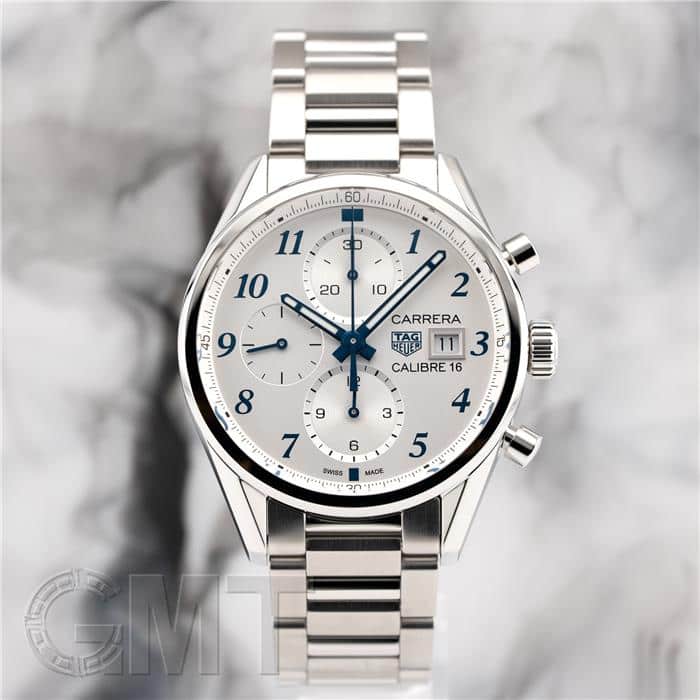 中古)TAG HEUER タグ・ホイヤー カレラ クロノグラフ Cal.16 ブルー