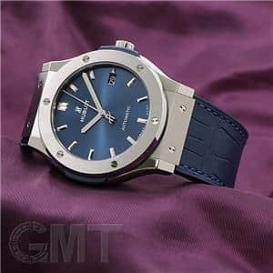 HUBLOT ウブロ クラシック フュージョン チタニウム ブルー 511.NX.7170.LR メイン
