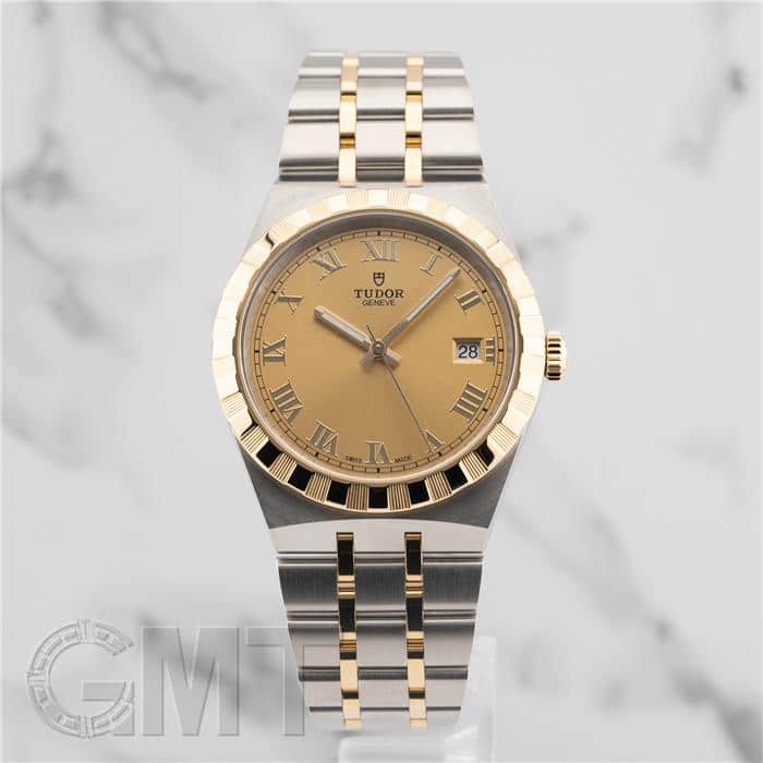 チューダー　ロイヤルシルバー　38mm 中古)TUDOR チューダー ロイヤル 38mm 28500-0001 シルバー