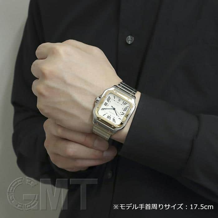 中古)CARTIER カルティエ サントス ドゥカルティエ LM W2SA0009（商品