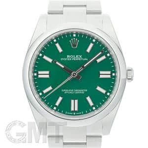 ROLEX ロレックス オイスターパーペチュアル 41 124300 グリーン メイン