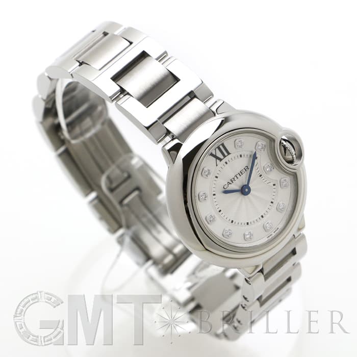 新品)CARTIER カルティエ バロンブルー SM 11Pダイヤ WE902073（商品ID